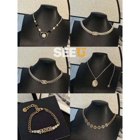 Chanel, ysl, Valentino, Dior, Celine, Gucci, accessories, earrings, bracelets, necklaces 011